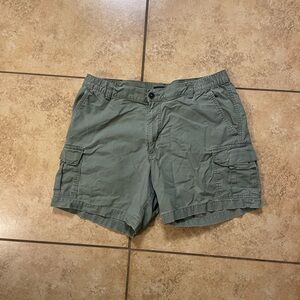 Men's Dockers Green Cargo Shorts